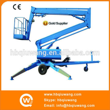 Hydraulic trailer mounted 8m cherry picker