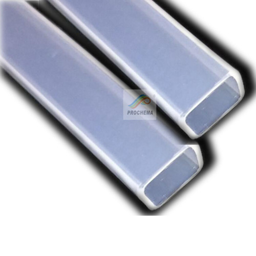 FEP Rectangle Anticorrosive Nontoxic Tube