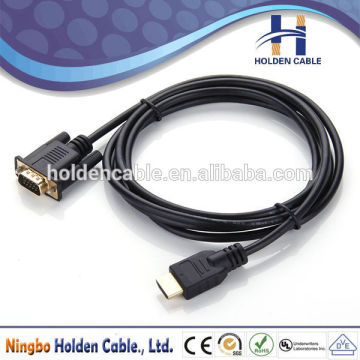 Top quality thick micro usb to vga audio mhl adapter cable