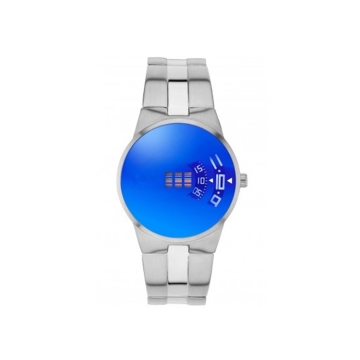 Japanese Quartz Watch with Disc Dial LED Watch