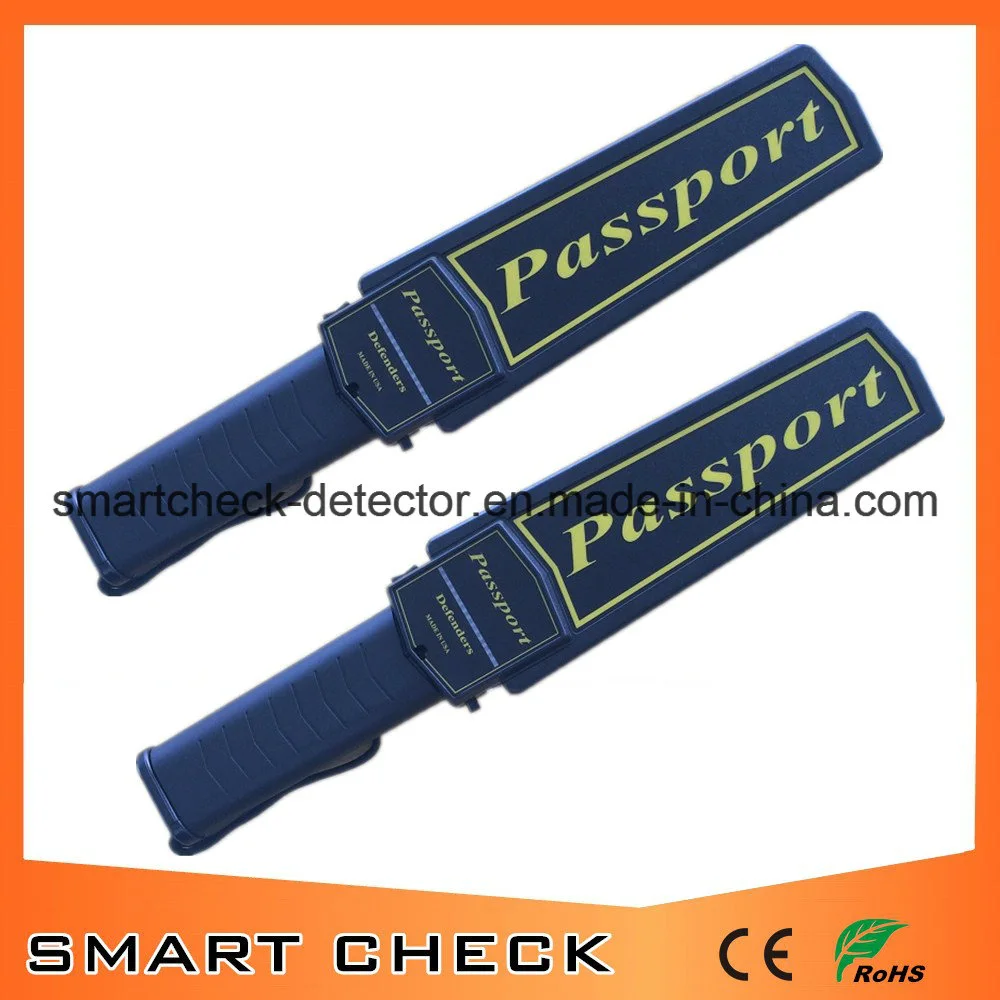 Passport High Sensitive Hand Held Metal Detector Explosive Detection Device