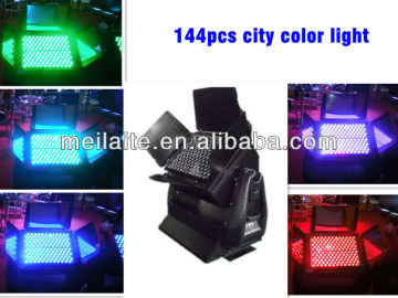 144x3w 3in1 pr city color light/led city color light