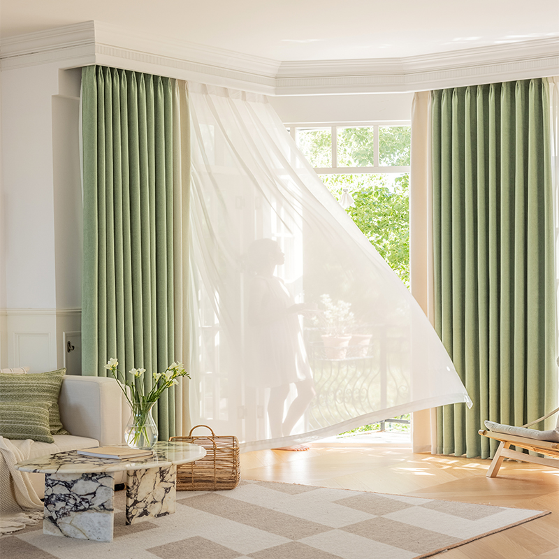 Chenille Jacquard Curtain