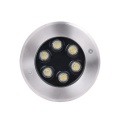 Mini luz empotrada azul subterránea 6w rgbw