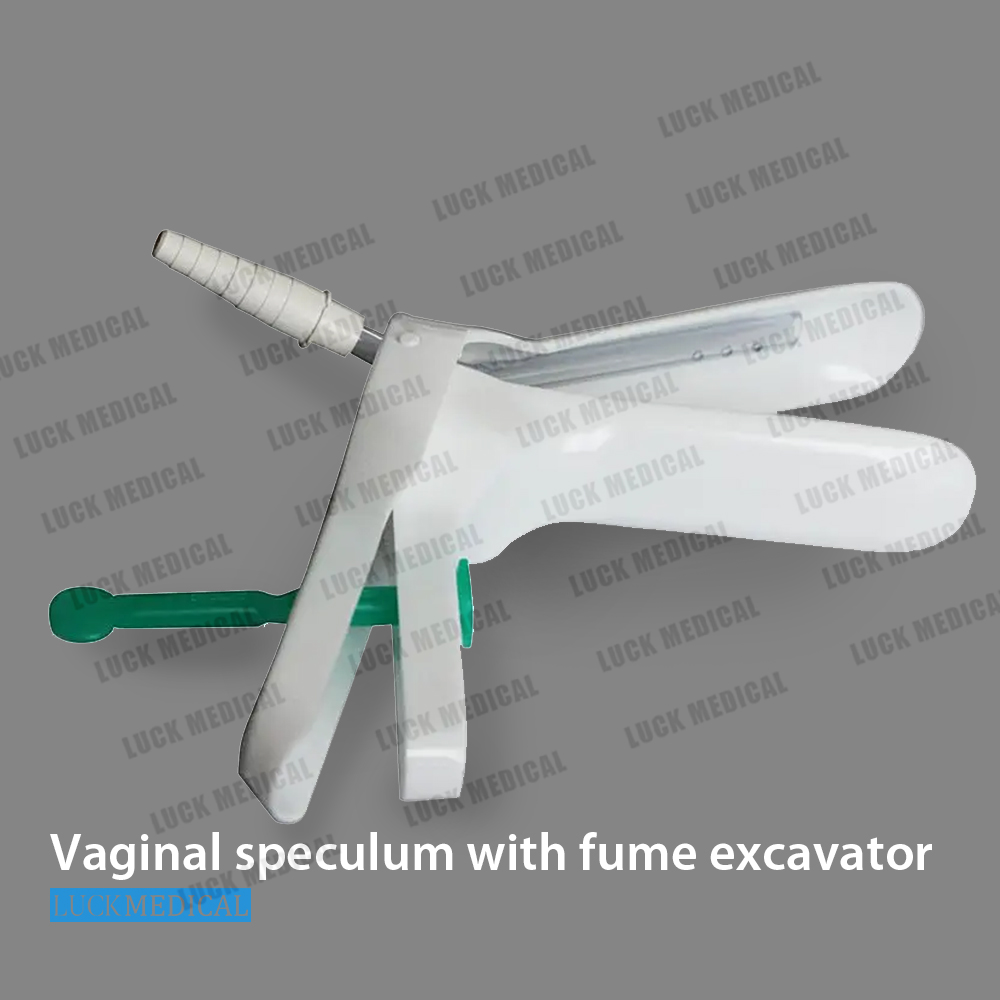 Vaginal -Spekulum mit Rauchbagger