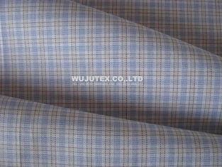 106g/sm High Count Twill Weave Check Cotton Yarn Dyed Fabri
