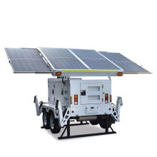 Hydraulic Solar Workstation Mobile Trailer