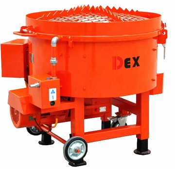 DEX Machine 250kg Mortar Mixer Refractory Material Pan Mixer with Bag Breaker