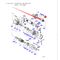 KOMATSU WA380-5 PROPELLER SHAFT A.REAR 423-20-34111