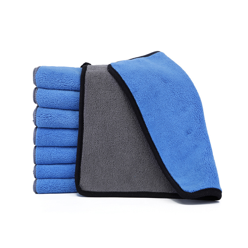 DEQI Microfiber Car Cleaning Towel Professional Car Wash Towel Cleaning Cloth Drying Towel