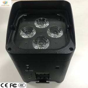 Par Light Wireless LED Waterproof 4x18w Par Light