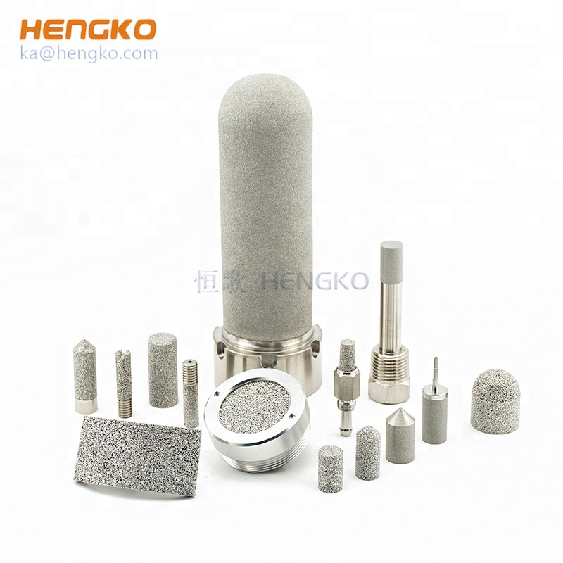 High temperature and pressure resistant sintered porous metal brass inconel 316L stainless steel SS bronze oil filtration