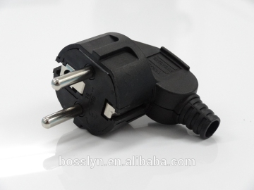 Type EF, CEE 7/7 Schuko Power cord plug -Rewireable Guangzhou Factory Provide