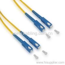 Sc/sc Duplex Singlemode Fiber Optical Patch Cord?