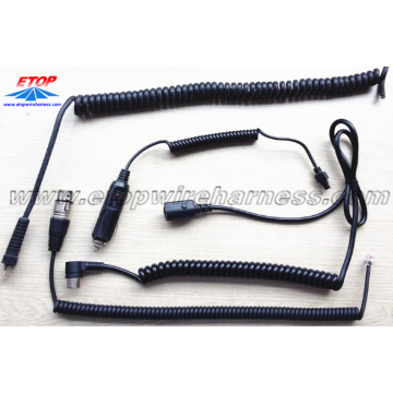 Flexibel Coiling Cable Wire Assembly