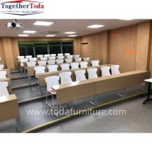 Modern Wholesale School Furniture Stackable Plastic Chair with Armrests