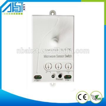 Microwave sensor switch