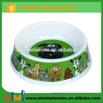 Melamine dog bowl