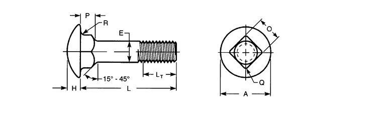 High strength oval neck track bolt railway bolts and nuts