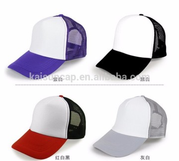promotional trucker cap, trucker cap with sponge,mesh cap