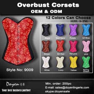 New design coloful neoprene women tight latex corset extra long corset