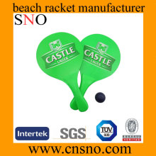 wooden beach racket/beach ball/cartoon beach racket
