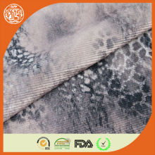 Fashionable digital print women corduroy pants