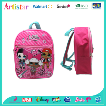 LOL red license school backpack