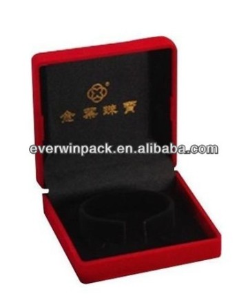 fashion flocking bracelet box