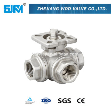 3 way ball valve with actuator