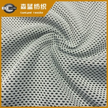 100 polyester yarn dyed coolness honeycomb mesh fabric for summer