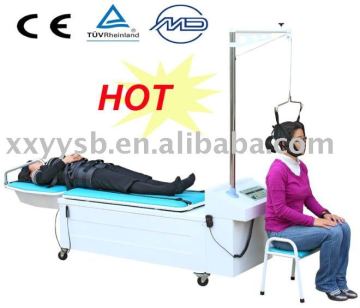 Lumbar and Cervical Traction Table