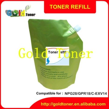 copier toner powder refill for npg-28