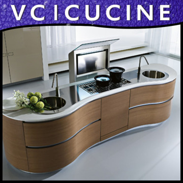 Wood Integrated Kitchen Furniture