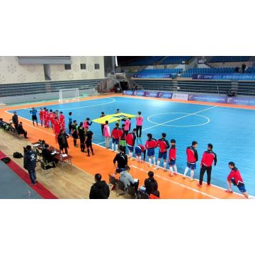 Suelo de cancha de fútbol sala cubierta Suelo de vinilo para deportes