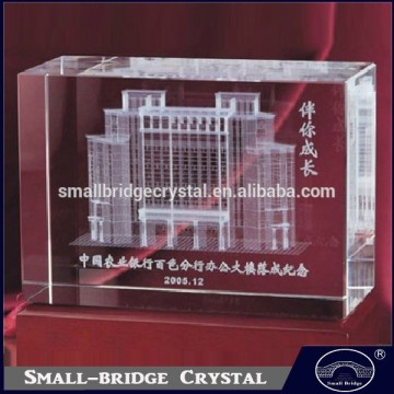Optical High Quality Laser Engraving Crystal Block