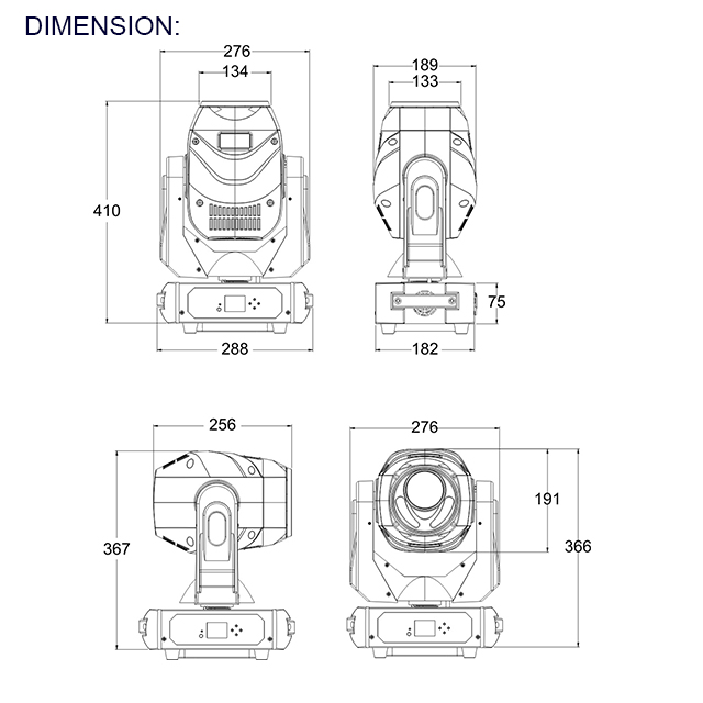 M230 Dimension