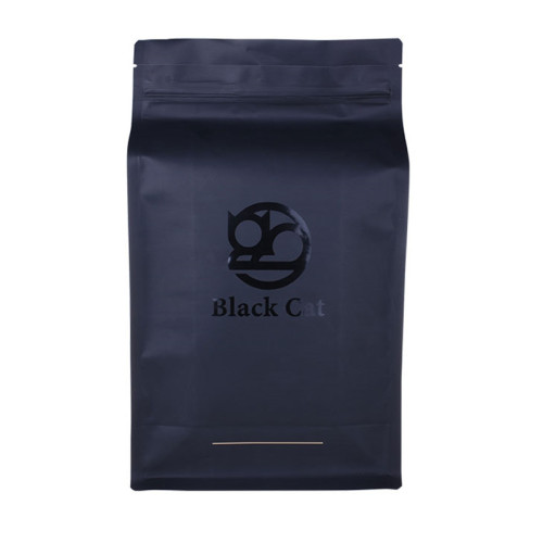 Bio Reusable 12 Oz Matte Black Coffee Bags