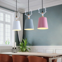 Modern Lamp Kitchen Lighting: Macaron Colorful Pendant Light
