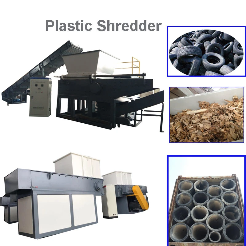 Plastic Rubber Recycling Shredder Crusher Machine