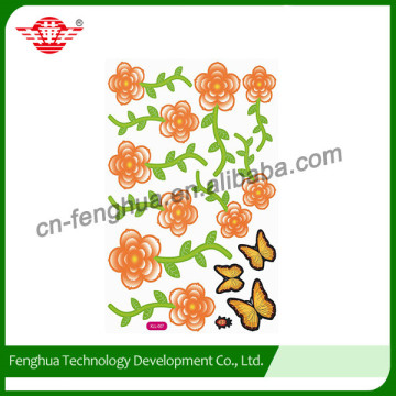 Digital printing Anti-slip pvc free removable wall stickers