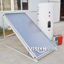 2016 Most popular family using solar water heater split flat plate solar system