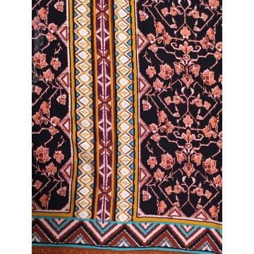 Ethnic Rayon Twill 3024S Printing Woven Fabric