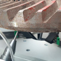 Vertical marking machine with automatic cylinder clamp