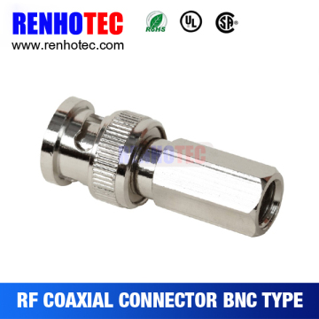 BNC Twist Screw On Plug Male Connector