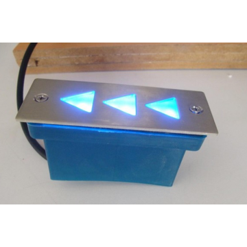 Iluminación de pavimentación al aire libre 3watt step light