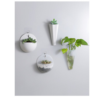 Water culture wall hanging flower pot