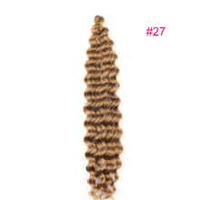 Synthetic Deep Wave Extension For Braids Box Braid With Deep Wave Curls