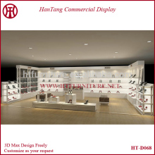 Hot sale mdf used tie display case for sale, tie display case made in MDF
