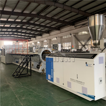 Plastic pipe production line PVC pipes machine